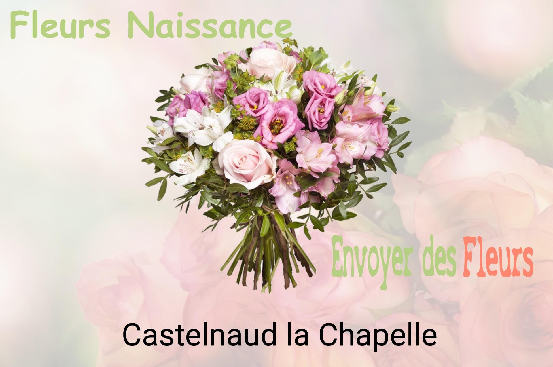 Bouquet de fleurs de naissance livré à Castelnaud-la-Chapelle