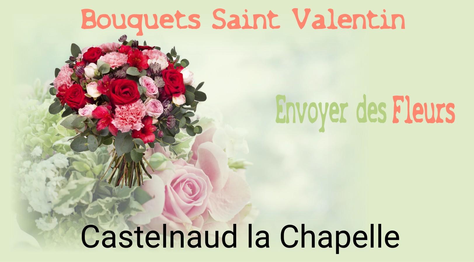 Roses de Saint-Valentin livrées à Castelnaud-la-Chapelle